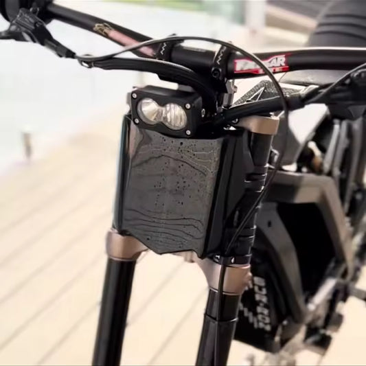 Tempest Moto Aggressive Number Plate — Universal Fit, 3 Finish Options