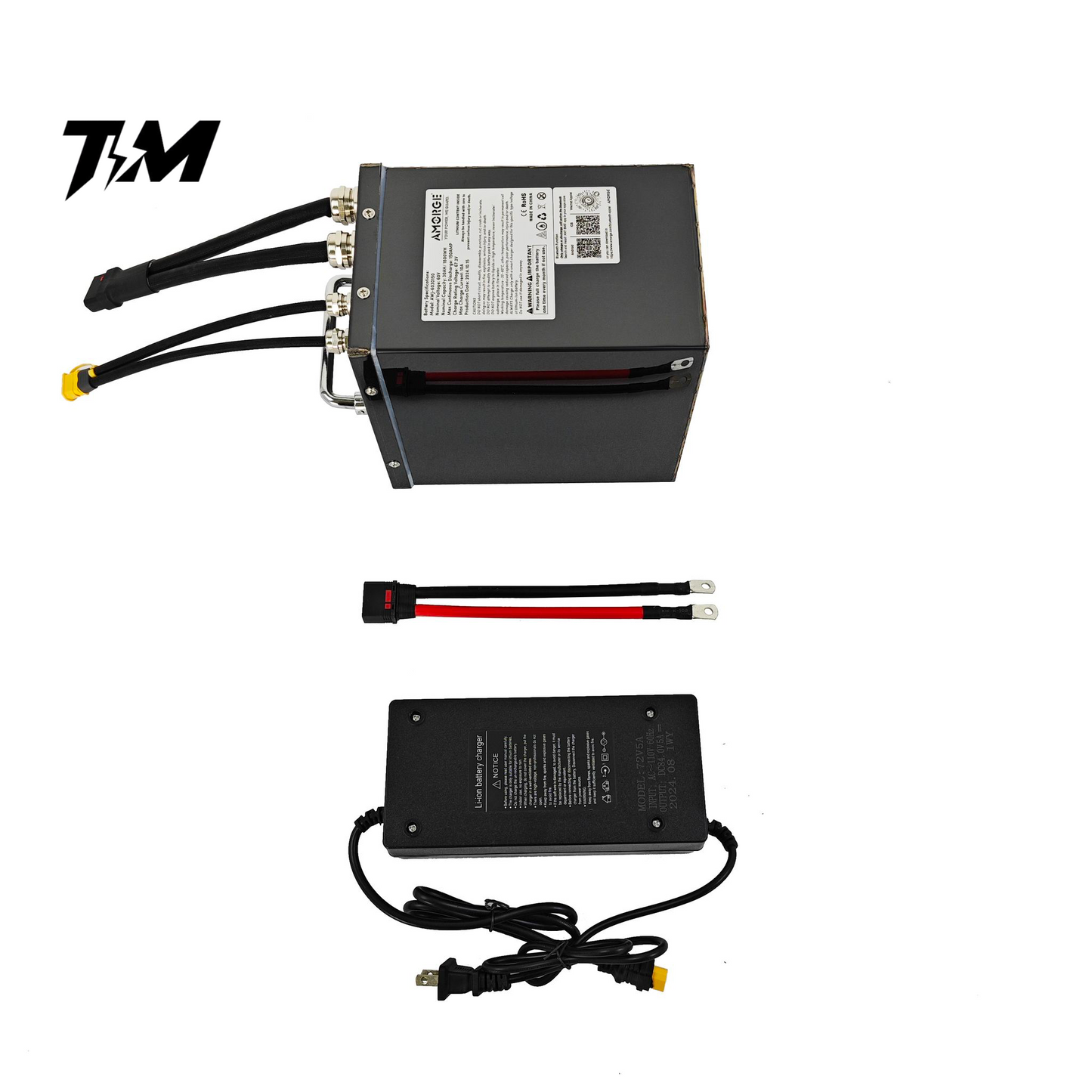 72V Upgraded Tuttio Battery - 2 Options