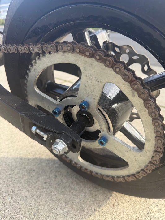 Titanium Tuttio Sprocket Bolts