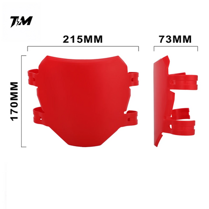 Tempest Moto Downhill Number Plates — Universal Fit, Multiple Styles