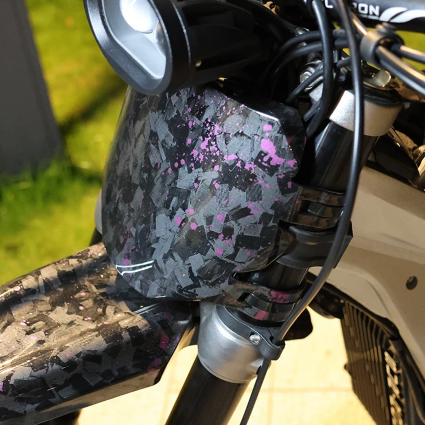 Tempest Moto Downhill Number Plates — Universal Fit, Multiple Styles