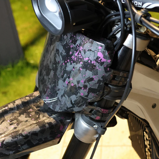 Tempest Moto Downhill Number Plates — Universal Fit, Multiple Styles