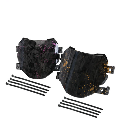 Tempest Moto Forged Carbon Downhill Number Plate – Gold or Purple Flake