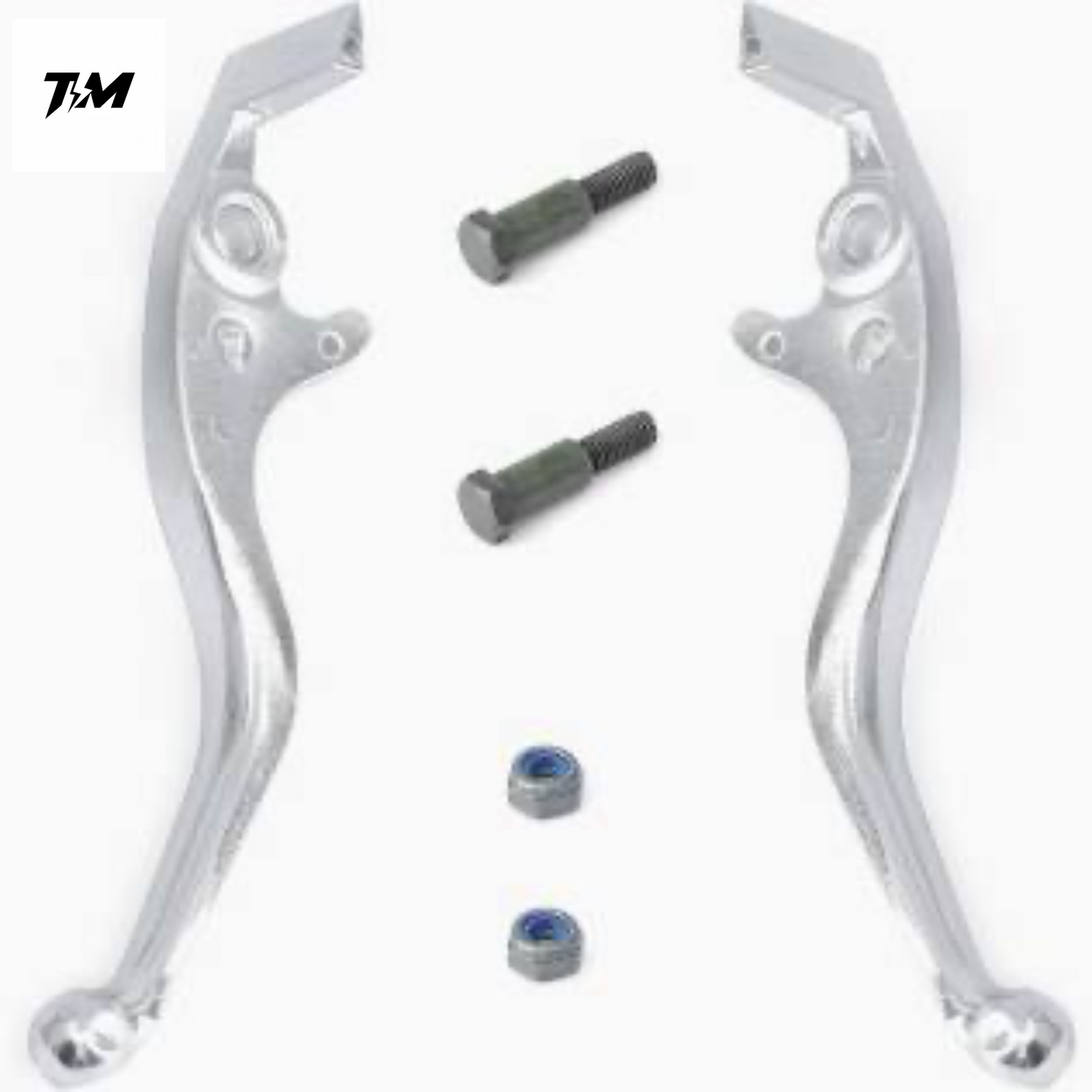 Tuttio Brake Levers – Black / Silver