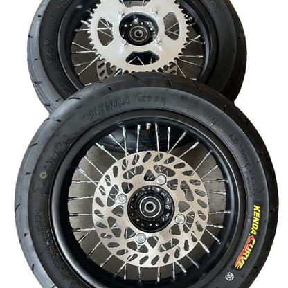 Tempest Moto Spoked Supermoto Wheels - 3 Sizes, Tuttio/Razor/Yozma