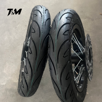 Tempest Moto Spoked Supermoto Wheels - 3 Sizes, Tuttio/Razor/Yozma