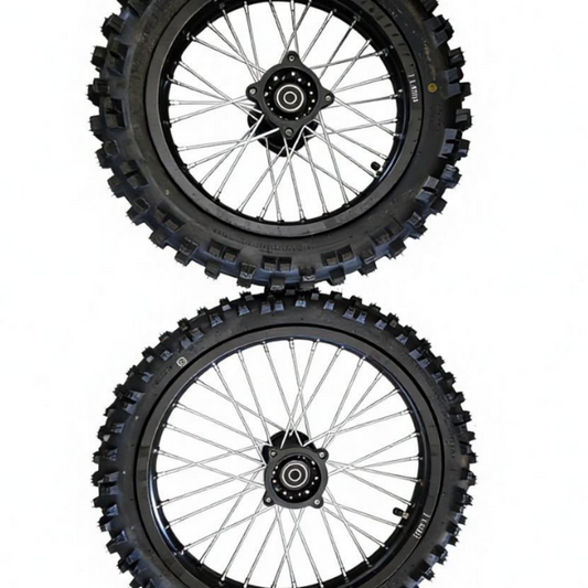 Tempest Moto 17/14 Dirt Wheel Set - Tuttio/Razor