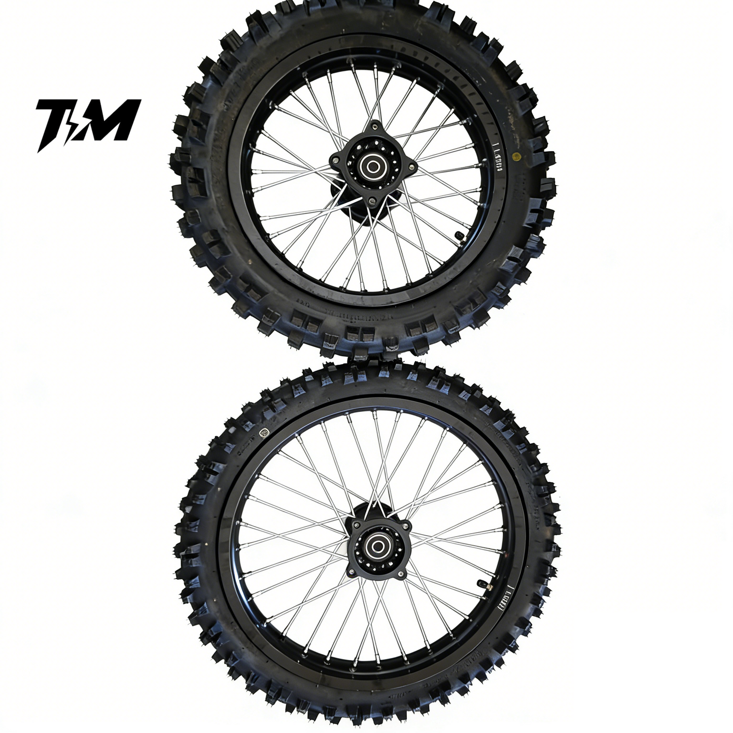Tempest Moto 17/14 Dirt Wheel Set - Tuttio/Razor