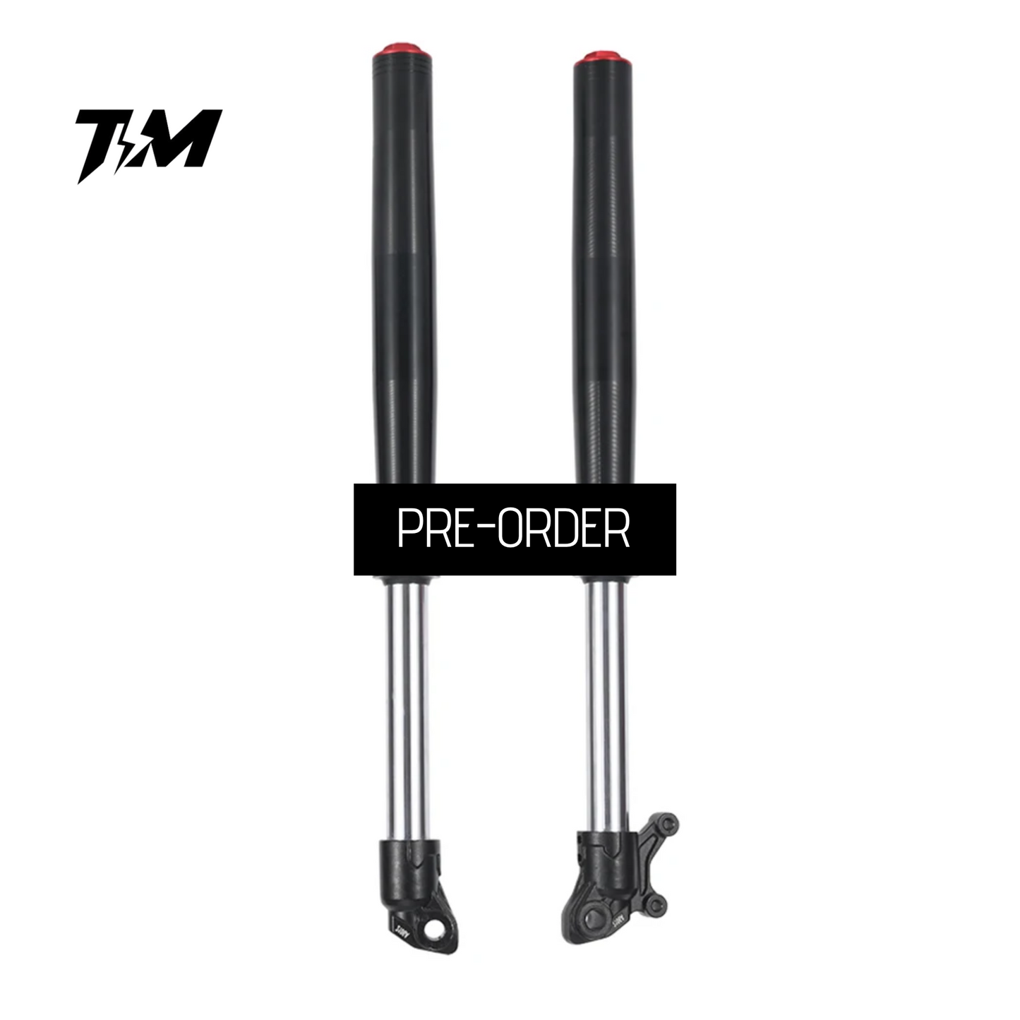 (PREORDER) Tempest Black Upgraded Tuttio Fork Tubes - Tuttio/Yozma