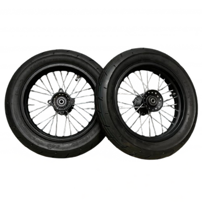 Tempest Moto Spoked Supermoto Wheels - 3 Sizes, Tuttio/Razor/Yozma