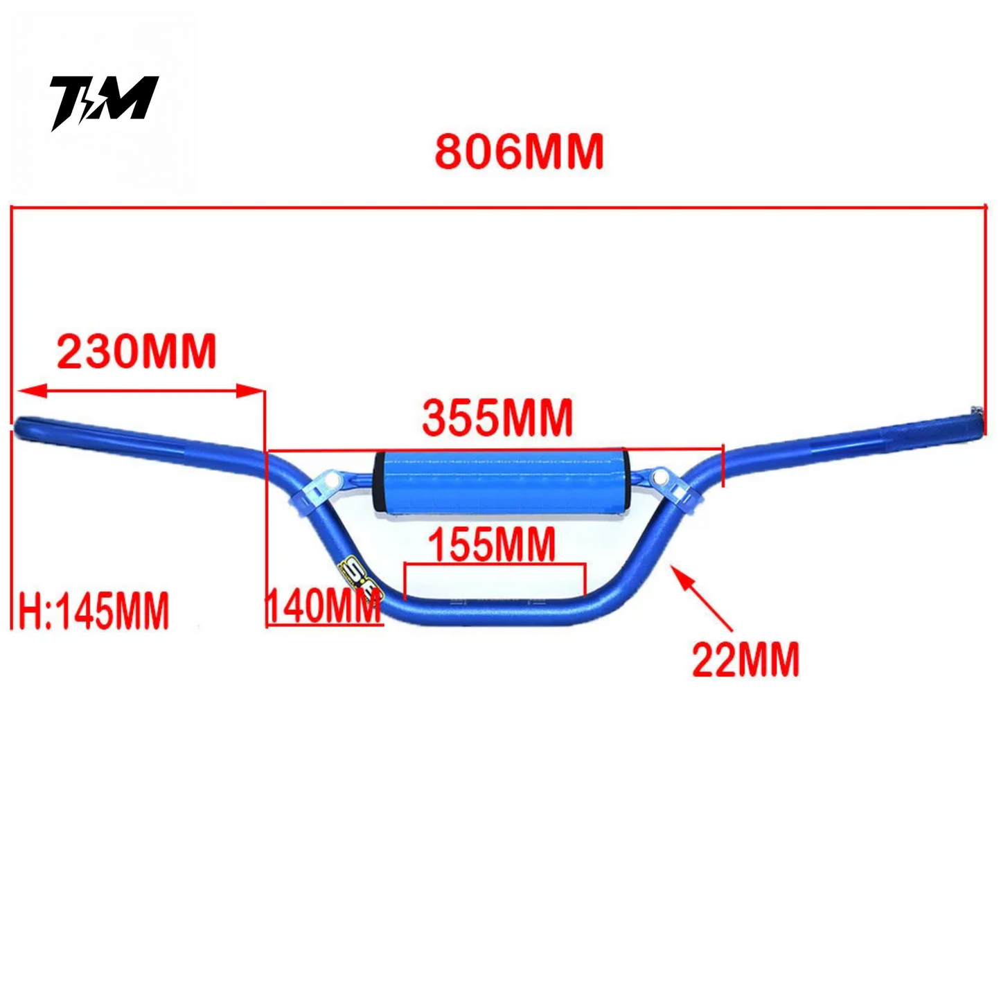 Pro Taper SE Handlebars – Crossbar Style
