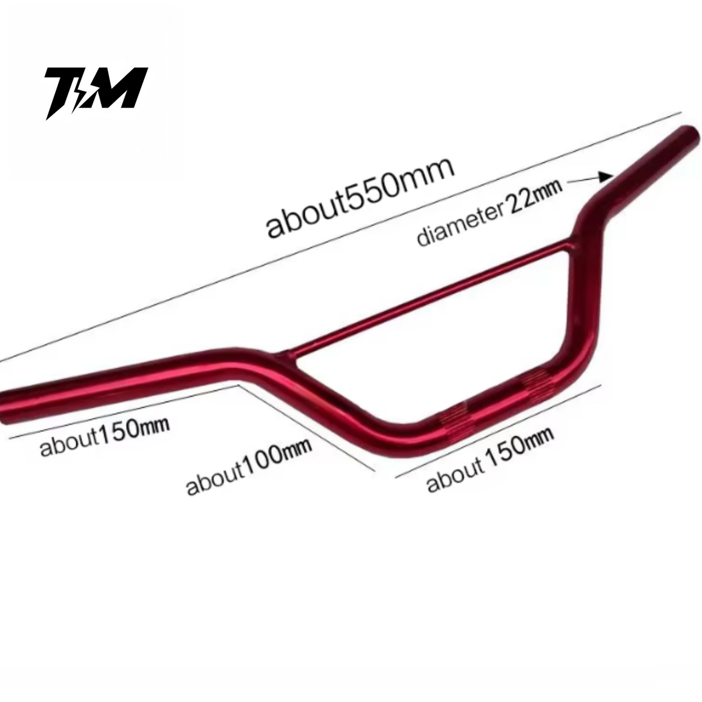 Tempest Moto Handlebars – Crossbar Style